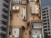 Satılır 1 otaqlı yeni tikili 53.4 m², Ulduz m., photo 5 from 5