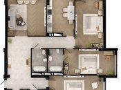 Satılır 4 otaqlı yeni tikili 172.8 m², Koroğlu m., photo 4 from 8