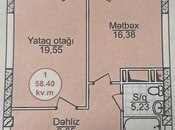 Satılır 1 otaqlı yeni tikili 58.4 m², Azadlıq Prospekti m., photo 6 from 6