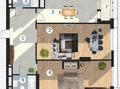 Продаётся 2-комн. новостройка 99 м², пос. М. Расулзаде, photo 3 from 8