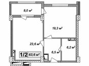 Продается 5-комн. новостройка 185 м², м. Кара Караев, photo 2 from 8