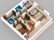 Satılır 3 otaqlı yeni tikili 120 m², Ağ şəhər q., photo 3 from 7