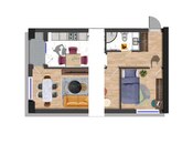 Продаётся 2-комн. новостройка 68.8 м², пос. Бинагади, photo 7 from 8