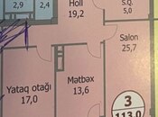 Продаётся 3-комн. новостройка 113 м², м. Нариман Нариманов, photo 2 from 4