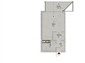 Satılır 1 otaqlı yeni tikili 40.7 m², Sea Breeze q., photo 5 from 8